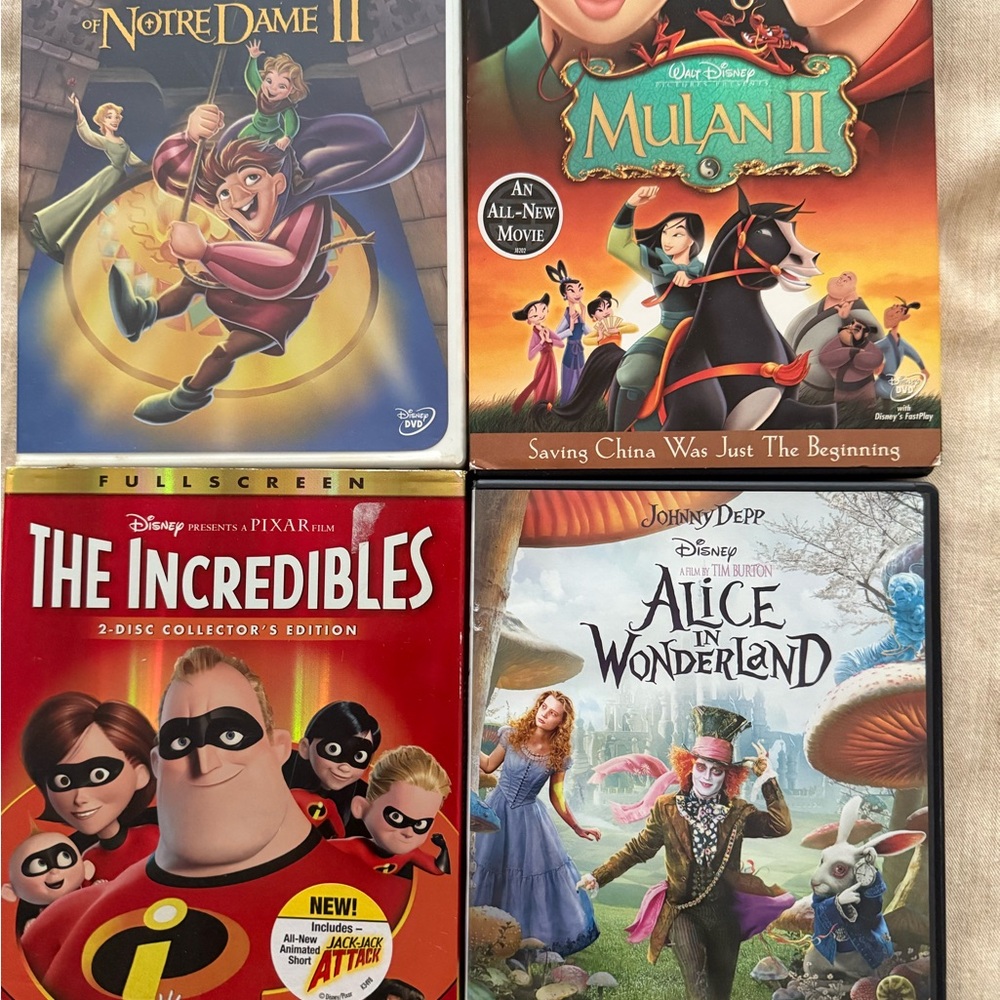 Disney DVDs